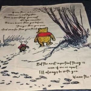 Winnie The Pooh Soft throw blankets